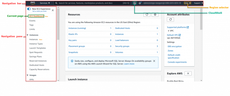 Getting Started With AWS Management Console • ServerHealers