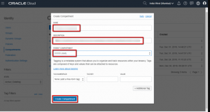 Choose Compartment in Oracle Cloud Infrastructure 4