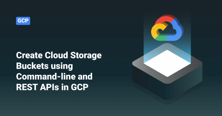 Cloud Storage Bucket using Command-Line in GCP