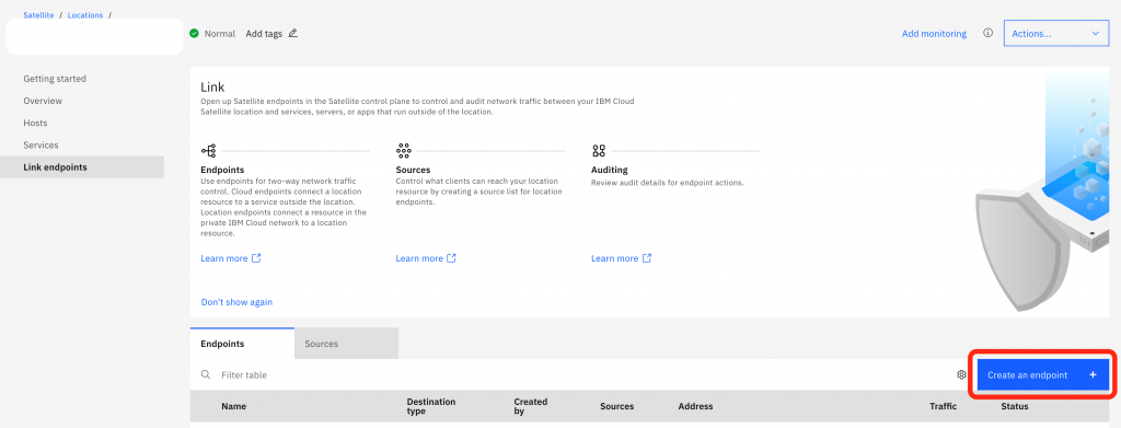 Connect Database Service from IBM Cloud Satellite Location • ServerHealers