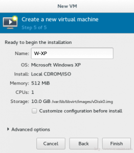 Create VM in Linux using KVM 11