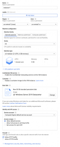 Create VM using google Cloud 2
