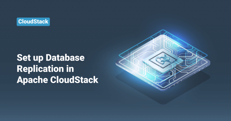 Database Replication in Apache CloudStack