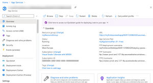 Deploy ASP.NET in Azure 4