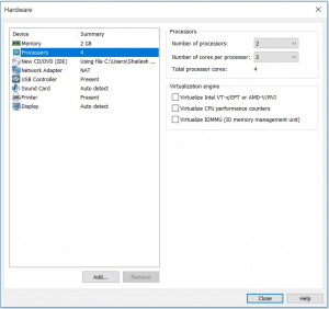 Install CentOS in VMware 6