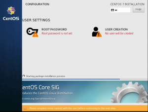 Install CentOS in VMware 9