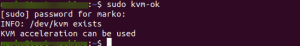 Install KVM on Ubuntu 2
