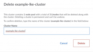 Linode Kubernetes Engine 6