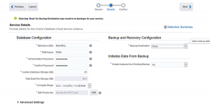Migrate Onpremise Database into Oracle Cloud 2