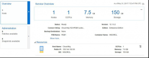 Migrate Onpremise Database into Oracle Cloud 5