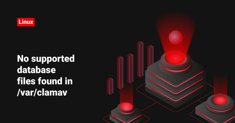 No supported database files