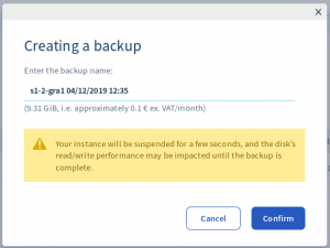 OVHcloud Public Cloud Instance 3