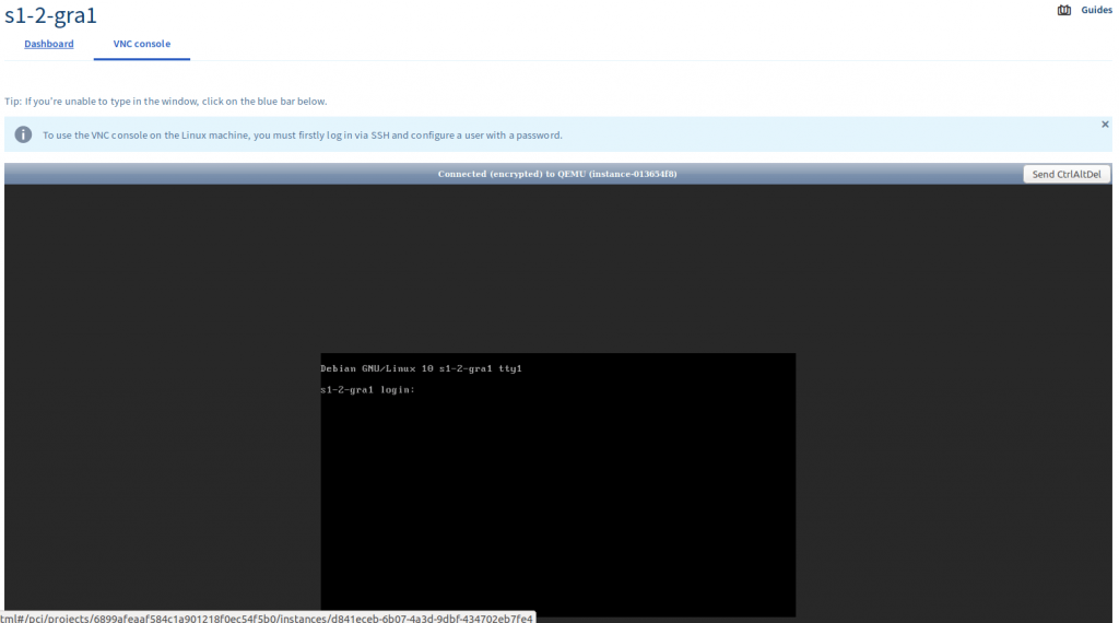 OVHcloud Public Cloud Instance • ServerHealers