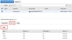 Open or Close Server Ports in AWS 5