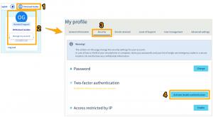 Securing OVHcloud Account with Two Factor Authentication via OTP 1