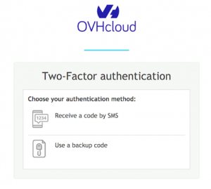 Securing OVHcloud Account with Two Factor Authentication via OTP 7